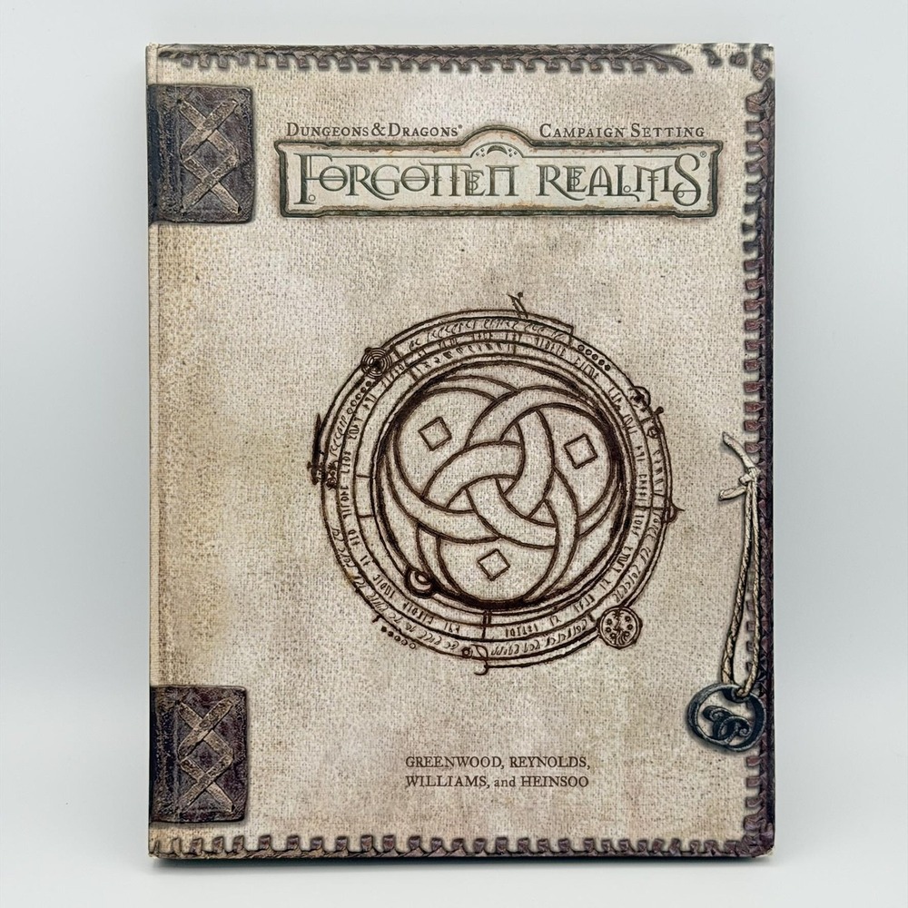 Forgotten Realms Campaign Setting Dungeons & Dragons Hardcover Wizards RPG
